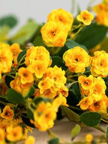 1/2/3pcs 27.6in Artificial Rose Flowers, Suitable For DIY Flower Wall, Scene Decoration, Living Room Bedroom Vase Arrangement, Wedding, Party Decor, Tabletop Centerpiece. Suitable For Autumn/Winter Seasons, Can Be Used For Room Decor, Home Decor - Yellow - View 9