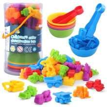 Kids Sorting & Stacking Toys - Construction Vehicles - View 2
