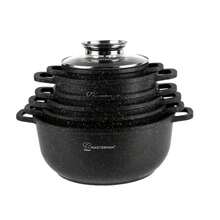GARNKI ALUMINIUM 12el MARMUR 16 20 20 22 24 28cm MASTERPAN MP-2152 - مشاهدة 2