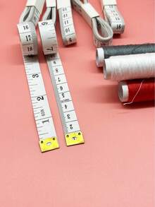 White Flexible Measuring Tape, 1.4cm Wide X 150cm Long, Clear Markings, Wear-Resistant, Portable And Durable. Suitable For Precise Body Measurement, Garment Making And Alteration, A High-Quality Sewing Accessory Tool For Professional Tailors And Home Sewing Enthusiasts - White Measuring Tape - View 4