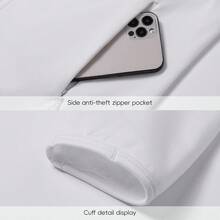 New Women's Slim Fit Fleece Jacket, Knitted Outdoor Sports Top, Fashionable For Autumn/Winter - White - View 9