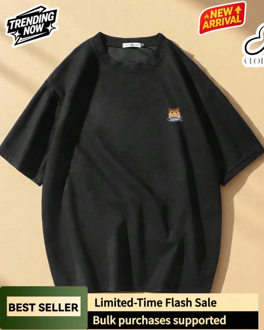Camisetas de hombre - Negro - Ver 1