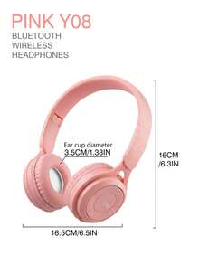 AXNEN Headphone Bluetooth Nirkabel Lipat Ringan dan Nyaman, Suara Stereo Surround 3D, Desain yang Dapat Diperluas, Daya Tahan Baterai Lama, Dukungan MicroSD, Tersedia Berbagai Warna, Cocok untuk Perjalanan, Siaran Langsung, di Rumah, Bermain Game, dan Kursus Online, Hadiah Liburan yang Sempurna - View 12