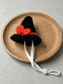 1pc Cartoon Knitted Mini Hat, Multiple Cartoon Yarn Hats, Handmade Knitted Pet Hat - Multicolor - View 9