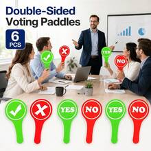 5/10pcs Cardboard Handheld "Correct" And "Incorrect" Sign Cards, Suitable For Classroom Teaching, Interactive Learning Activities, Photo Props, Food Reviews, Travel Vlogs, Classroom Quizzes, Meeting Games, Party Interaction Supplies, Perfect For Creative Use - Identification Tag - View 12