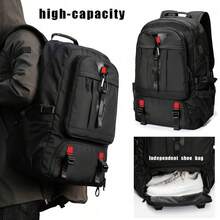 80L Multi-Function Backpack, Extra Large Capacity Men's Backpack, Travel Backpack, Casual Sports Style, Outdoor Luggage Bag, Hiking Bag,Y2k,Travel Bag - Multicolor - View 16