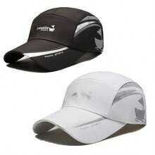 1/2pcs Sports Cap Casual Versatile Suitable For Daily Wear - Black - View 7
