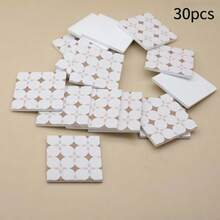30Pcs 10 Styles Assorted Miniature Dollhouse Floor Boards, Realistic Square Mini Brick Tile Sheets, Decorative Flooring Accessories For Micro Landscape Scenery, Diorama Layout, Doll House Interior Decoration & DIY Architectural Model Craft Supplies - A - View 15