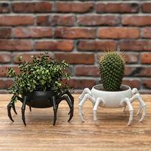 Aksesori Pot Tanaman Kaki Laba-laba, Sumbat Kaki Arthropoda Realistis, Ubah Pot Tanaman Biasa Menjadi Pot Tanaman Aneh, Dekorasi Rumah Bergaya Gotik, Juga Dapat Digunakan Sebagai Hiasan Meja - Penanam Laba-laba - View 6