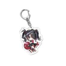 Anime Heavy Dependence Acrylic Keychain Pendant Creative Funny Accessories Gift - Multicolor - View 10
