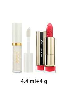 Max Factor [Bundle] 2000 Calorie Lip Glaze 000 Melting Ice 4.4 Ml + Colour Elixir Lipstick 070 Cherry Kiss 4 G - 000 Melting Ice+070 Cherry Kiss - View 2