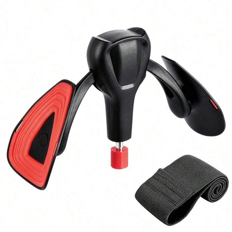 Adjustable Kegel Trainer Inner Thigh Adductor Hip Exerciser For Pelvic Floor Muscle With Band - 黑色 - 查看 1