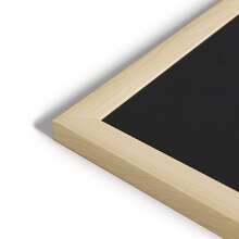 1 Pc Chalkboard With Solid Wood Frame, Multiple Sizes Available, Smooth Writing Surface, Easy To Wipe Clean, Sturdy Durable Wooden Frame, Suitable For Shop Price Tags, Student Graffiti & Teaching, Family Messages And Store Menu Display - Multicolor - View 8