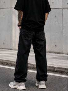 Men Pants - 黑色 - 查看 3