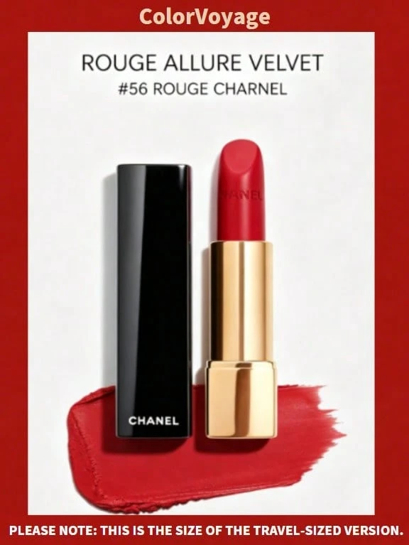 Chanel Gold Tube Press Lipstick-#56 Suitable For Gifting - #56 - View 1