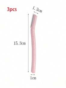 10/6/3/1pc Women's , Facial Skincare Shaving Razor, Full Body Hair Removal Razor, Multi-Functional Facial Hair Removal Disposable Blade Eyebrow Trimming Tool, Face Razor, Wax Hair Removal, Eyebrow Shaping Kit, Shaver For Women, Depilador Facial - Pink - View 5