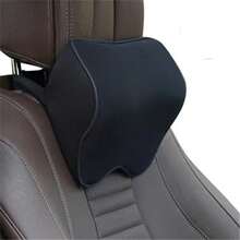 Car Neck & Lumbar Pillow - White - View 2