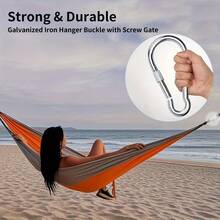 Extra-Large Stainless Steel Lock Hook With Multiple Functions, Suitable For Camping, Keychains, Swings And Fishing Beds - 1 - View 5