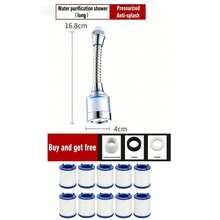 10/20pcs Faucet Water Filter, Removes Chlorine And Heavy Metals, Shower Head And Bathtub Filter Purifier, Softens Hard Water - Multicolor - View 15