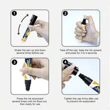 Privacy Protection Pen - Portable And Easy To Use, Protects Personal Information, Wide Tip For Quick Erasure, Suitable For Address Labels, Credit Cards, Phone Bills, Shipping Labels, Etc. EZIWON - One Size Fits All - View 10