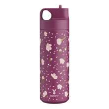 Meoky 19oz Handle Spout Sports Cup, Purple & Pink Floral Design, Portable Travel Cup With Handle And Leak-Proof Spout, Purple & Pink Floral Pattern, Suitable For Outdoor Travel, Fitness, Office, School, Daily Drinking, Personalized Travel Cup - Purple Powder Flower - View 8
