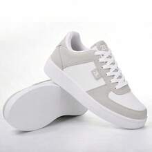 Force Casual Sneakers For Men And Women Original Fashion - 灰/白 - 查看 5