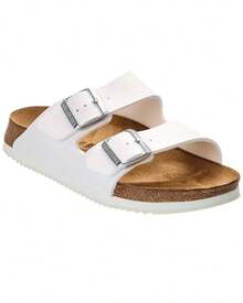 Sandalia Birkenstock Arizona PROF Birko-Flor - Blanco - Ver 6