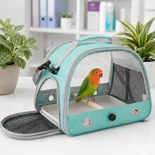 Transport Bags For Transporting Parrots, Birds And Rodents - Mint Green - View 3