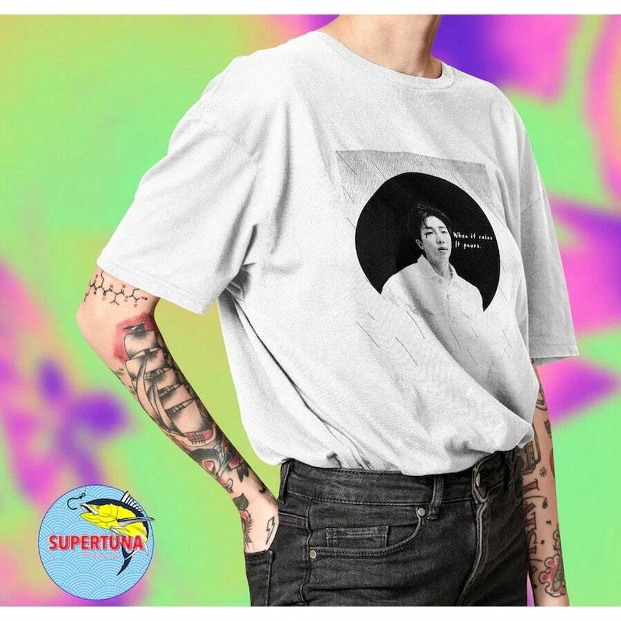 Men Sports Tees & Tanks - 白色 - 查看 1