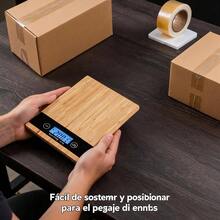 Minimalist Unisex Electronic Scale For Home Countertops - Khaki - View 2