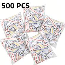 500pcs Colorful Disposable Food Covers Stretchy Plastic Wrap For Bowls Food Packaging Films Fruits Assorted Colors Fresh Film With Elastic Edge Shower Head Covers Multi-Functional Shrink Packaging Bags, Shoe Covers - View 14