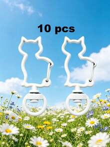 10/100pcs Multi-Color Metal Lobster Clasp Keychain, Classic Hook Chain Suitable For Jewelry Making Pendant Accessories - Keychain - View 28