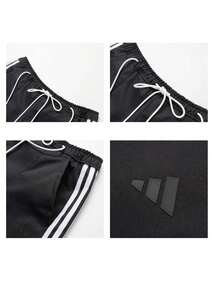 Adidas Women's Sports Long Pants DCE BLN PNT 26 Summer New Drawstring Wide Leg Casual Pants KZ4198 - Black - View 7