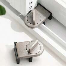 Metal Sliding Window And Door Security Lock - Battery-Free, Home Anti-Theft Security Hardware, Anti-Pinch Design, Enhance Home Security, Holiday Gift - Lock - View 2