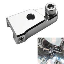 Ez Shift Neutral Gear Assist Kit Fit For  Touring Twin Cam   Touring Twin Cam Road GlideDyna And  Easy Auxiliary Bracket Mount (Silver) - Default - View 7