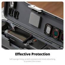 Ambitful Hard Shell Storage Carrying Case Compatible With D JI Osmo Pocket 4 Camera, Anti-Scratch Shockproof Water Resistant Protective Travel Case For Camera & Small Accessories - View 6