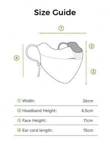 Beneunder Blush Eye-Covering Sun-Protection Mask AL334 - Mint Green - View 7