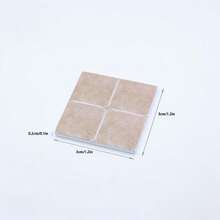 30Pcs 10 Styles Assorted Miniature Dollhouse Floor Boards, Realistic Square Mini Brick Tile Sheets, Decorative Flooring Accessories For Micro Landscape Scenery, Diorama Layout, Doll House Interior Decoration & DIY Architectural Model Craft Supplies - A - View 12