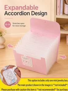 A6 13 Inner Pages Vertical Organ Pack Examination Paper Storage Sorting Multilayer File Folders With Classification Expansion Bag Paper Holder,Back To School,School Supplies,Holiday ,Holiday ,Cyber Monday - Multicolor - View 10