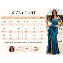 MIUSOL Elegant Women's Off Shoulder Sequin Lace Satin Maxi Dress With Side Slit, Ruffle Ruched Slim Fit Evening Gown For Formal Wedding Guest, Graduation - 藏蓝色 - 查看 10