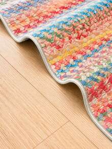 Digital Carpet - Living Room, Bedroom Carpet - Red and White - View 4