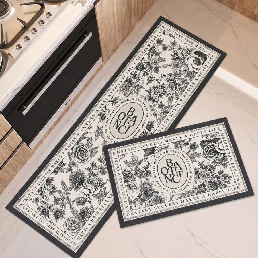 Kitchen Mat & Kitchen Rug - Botanik - Übersicht 1