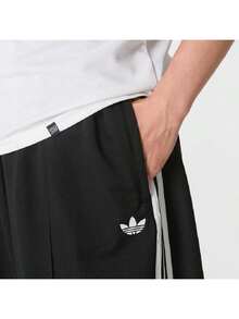 Adidas Originals Men's Sports Long Pants OS TP 2026 Summer New Retro Striped Wide Leg Casual Long Pants KS7530 - Black - View 5