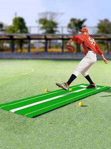1 buah Matras Pukul Anti Selip Baseball Softball, Matras Pukul Baseball Portabel, Matras Latihan Softball, Halloween - MultiWarna - View 1