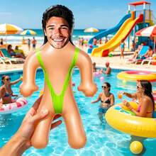 1pc Personalized Inflatable Blow Mold Model, Customized Face Inflatable Blow Mold, Suitable For Bachelor Party Personalized Inflatable Product, Funny Gift For Him/Her, Suitable For Special Occasions - Multicolor - View 6