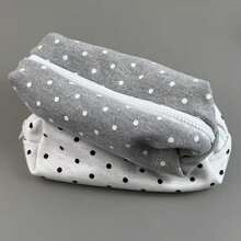 Polka Dot Pencil Case, Large Capacity Minimalist Stationery Storage Bag, Portable Makeup Bag & Toiletry Bag - Polka Dot - View 6