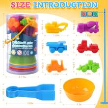 Kids Sorting & Stacking Toys - Construction Vehicles - View 3
