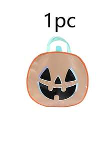 1pc/3pcs Happy Halloween Non-Woven Gift Bag – Durable, Reusable Tote With Handles Featuring Black Cat, Ghost, And Pumpkin Designs – Perfect For Halloween Gifts - Multicolor - View 13