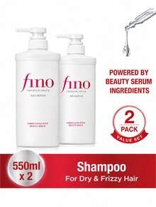 Fino 2入組頂級觸感洗髮精 550ml，含蜂王乳萃取，溫和清潔並滋養乾燥、毛躁、受損髮質，幫助減少斷裂與分叉，讓秀髮柔順亮澤，送給媽媽的禮物 - 洗髮水 - 查看 1