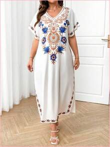 Women Midi Dresses - White - View 5